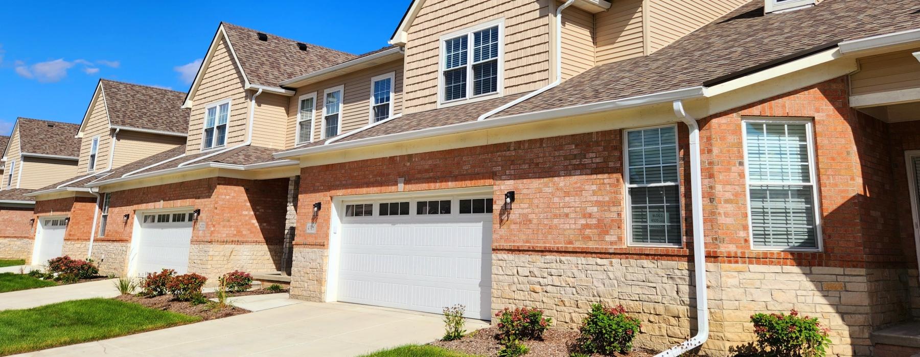 a large brick house